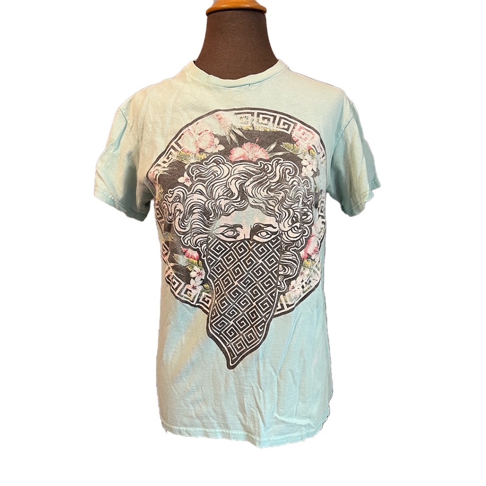 Distressed Graphic Tee by Return to Sender